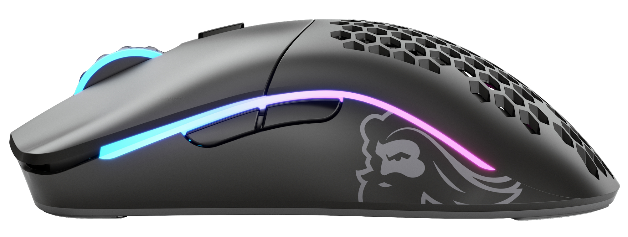 Glorious Model O Minus Wireless Gaming-Maus 19000 DPI RF Wireless Schwarz