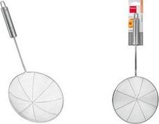 metaltex Abseihlöffel Imperial, Edelstahl Farbe: silber, mit exklusiver Griffform, Einsteiger - 1 Stück (233203000)