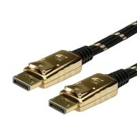 ROLINE Gold DisplayPort Kabel, DP ST - ST 1,0m (11.04.5644)