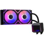 XPG WAK LEVANTE II 240 2*120mm ARGB Fan schwarz retail (75261659)