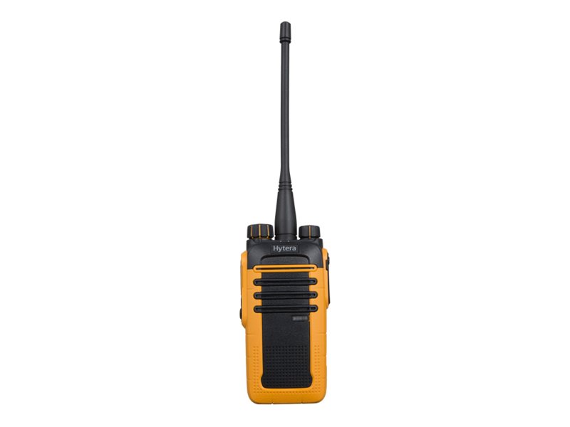 Hytera BD615U Zwei-Wege-Funkgerät DMR UHF 400-470 MHz 256 Kanäle IP66 Schwarz, Gelb