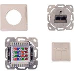 IT-BUDGET Netzwerk-Datendose 2 x RJ45 Buchse (90ITBDDRW)
