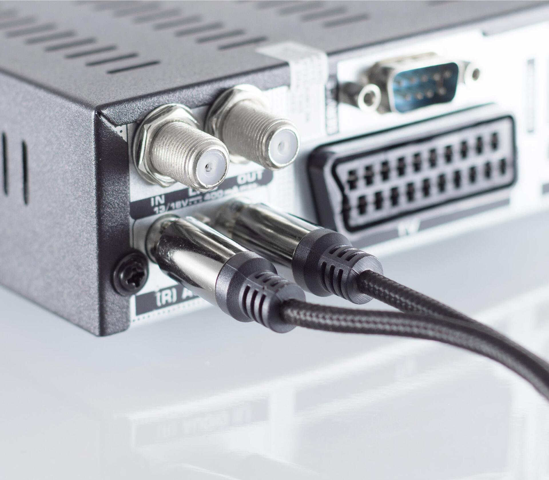 shiverpeaks PRO Serie II Audio Cinch Kabel, Cinch Stecker auf Cinch Stecker, stereo, 1,0m (BS20-41025)