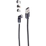 shiverpeaks BS14-19001 USB Kabel 1 m USB A USB C/Micro-USB B Schwarz (BS14-19001)