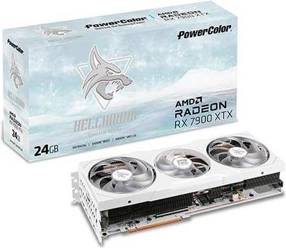 Powercolor RX 7900XTX OC Spectral White Hellhound 24GB DDR6 retail (RX7900XTX 24G-L/OC/WHITE)