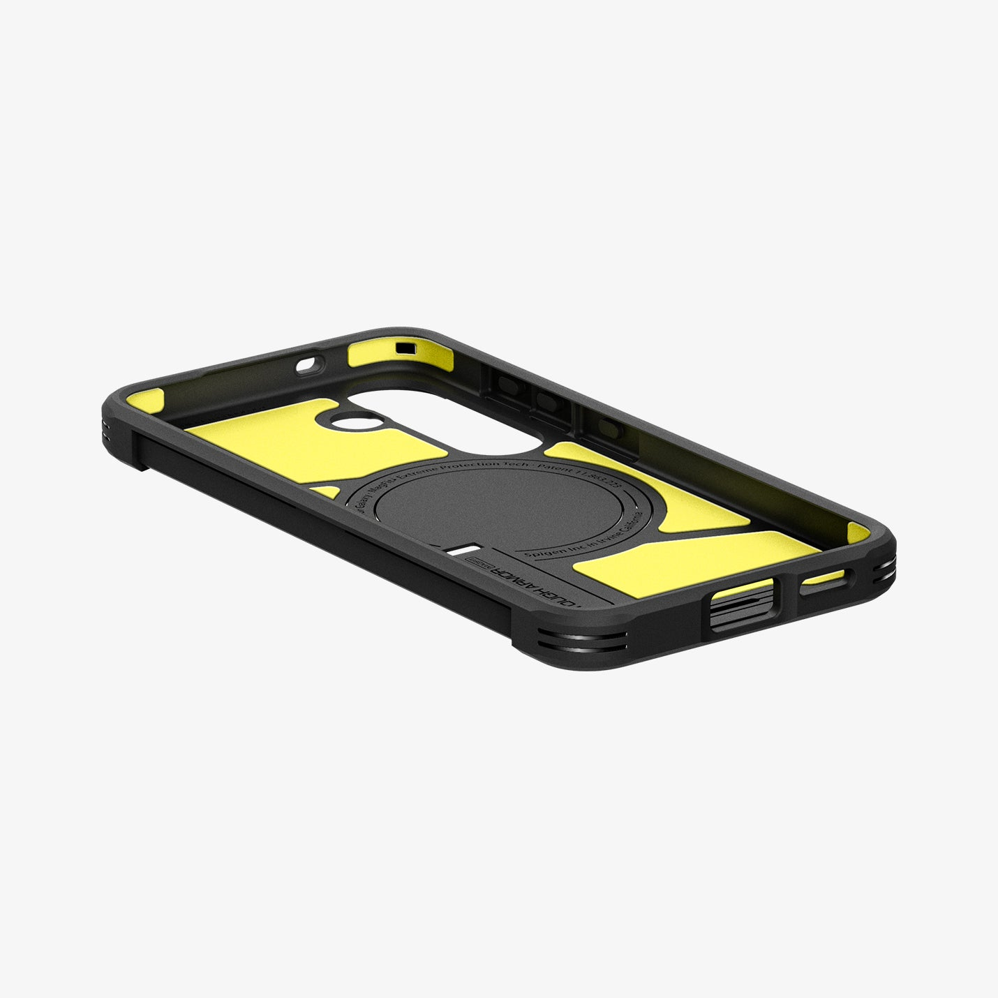 Spigen Tough Armor MagFit Handyhülle für Samsung Galaxy S25 6,2" Schwarz
