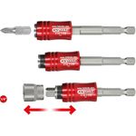 KS TOOLS Werkzeuge-Maschinen GmbH 1/4" 2in1 Schnellwechsel-Bithalter (514.1126)