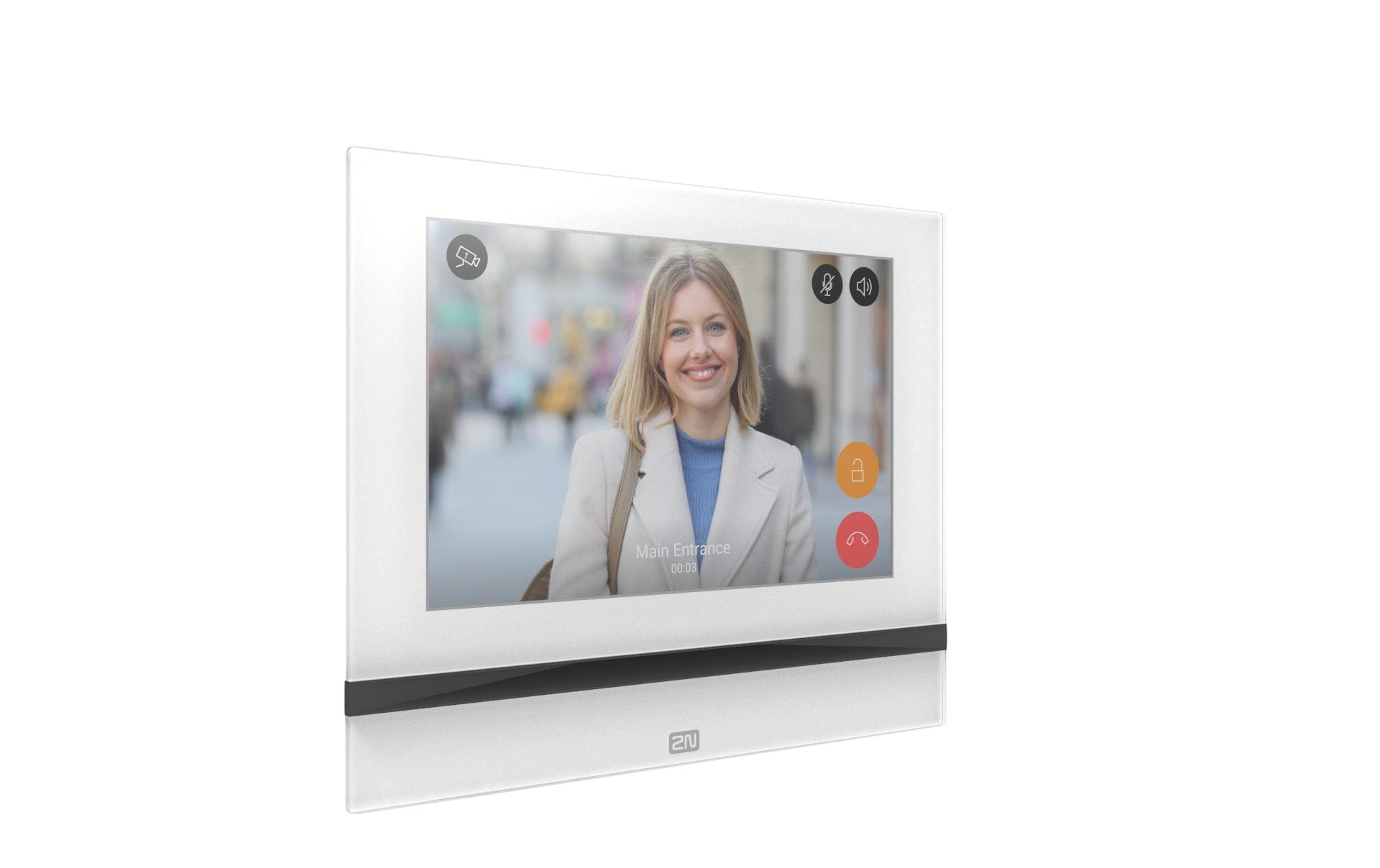 2N Indoor View 7" HD Touchdisplay Weiß