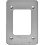 SystemHouse Solutions Installationplate xCR-SD G2 9mm plastic grey (44280270)