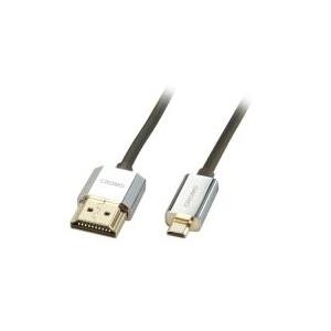 Lindy CROMO Slim High Speed HDMI to micro HDMI Cable with Ethernet (41680)