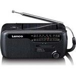 Lenco MCR-113 Notfall-Radio Kurbel/Solar/Akku schwarz (MCR-113BK)