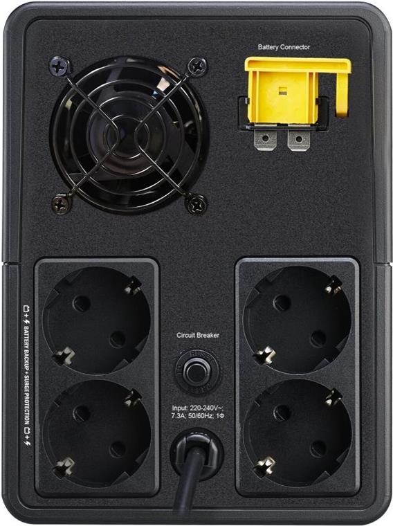 APC Easy UPS BVX Series BVX1600LI-GR 1600 VA 900 W Schwarz