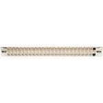 Eaton Tripp Lite 48-Port Cat6a Patch Panel Rackmount Shielded Feedthrough RJ45 1U (N254-048-SH-6A)