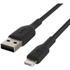 Belkin BOOST CHARGE - Lightning-Kabel - Lightning (M) bis USB (M) - 1,0m - Schwarz - für Apple iPad/iPhone/iPod (Lightning) (CAA002BT1MBK)