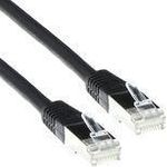 ACT Patchcord SSTP Category 6 PIMF - Black 1.50M 1.5m Schwarz Netzwerkkabel (FB9951)