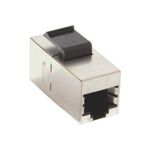 InLine® RJ45 Buchse/Buchse Einsatz, SNAP-In, Cat.6 STP (74206M)
