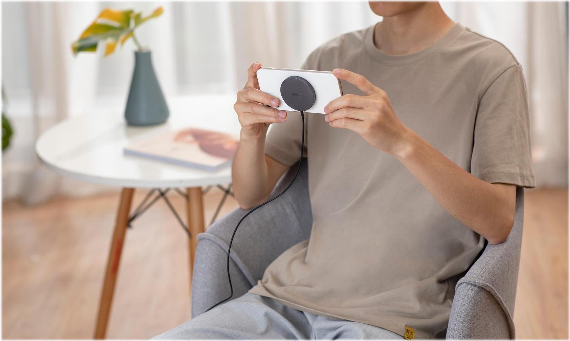 Anker PowerWave Select+ Smartphone Schwarz USB Kabelloses Aufladen  