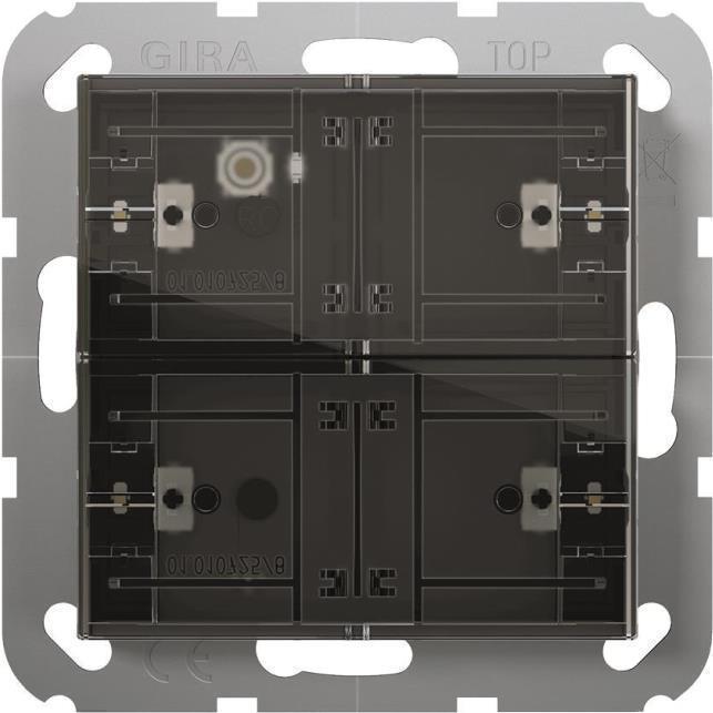 GIRA 504200 Tastsens.4 Komfort 2f KNX Sy (504200)