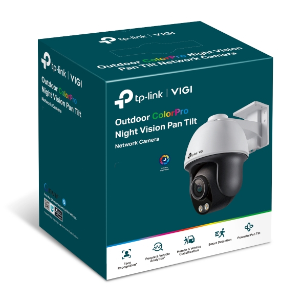 TP-Link VIGI C540S(4mm) Turret Netzwerk-Überwachungskamera 2688 x 1520 Pixel Schwarz, Weiß