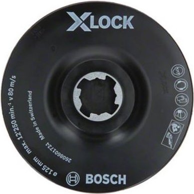 Image of Bosch - Stützteller - 125 mm - X-LOCK