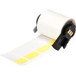 Brady, M6-31-427-YL, Vinyl, selbstlaminierend, Yellow/Transparent, matt, 25.40 x 12.70(38.10) mm, für Kabeldurchmesser von 4.00 - 8.10 mm, permanent (250 E.) (174276)