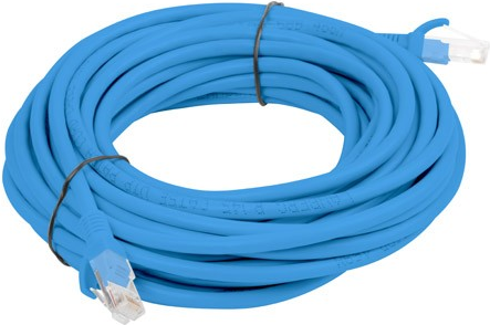Lanberg PCU5-10CC-1000-B Netzwerkkabel Blau 10 m Cat5e U/UTP (UTP) (PCU5-10CC-1000-B)