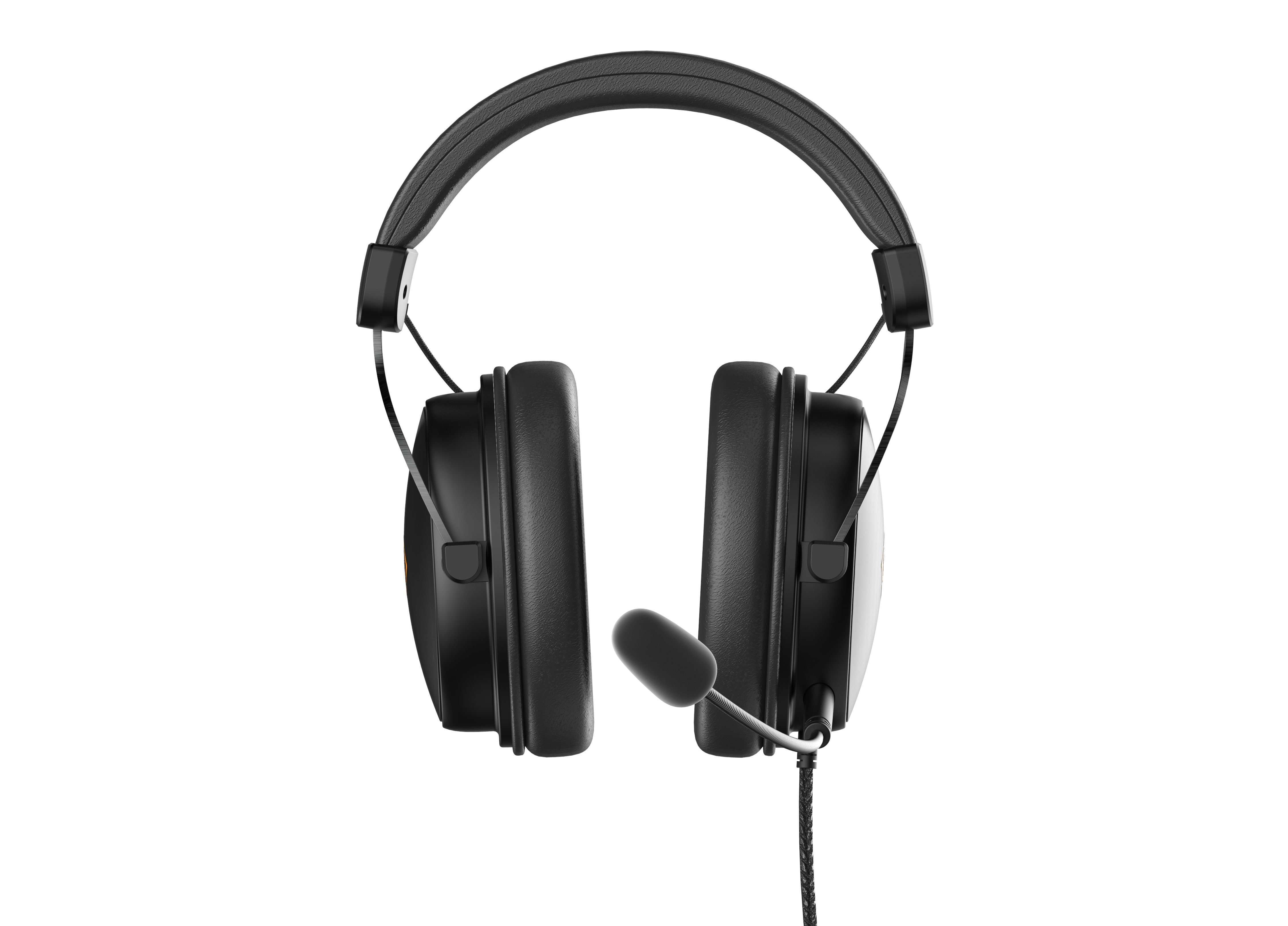 Deltaco GAM-190 Gaming Headset Kabelgebunden 3,5 mm Klinke Boom-Mikrofon Proteinleder Schwarz