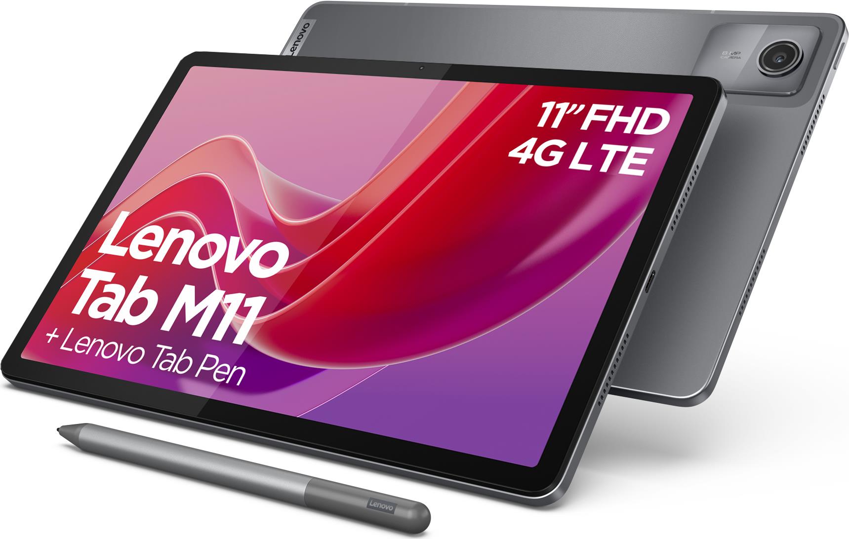 Lenovo Tab M11 4G Mediatek LTE 128 GB 27,9 cm (11") 4 GB Wi-Fi 5 (802.11ac) Android 13 Grau ()