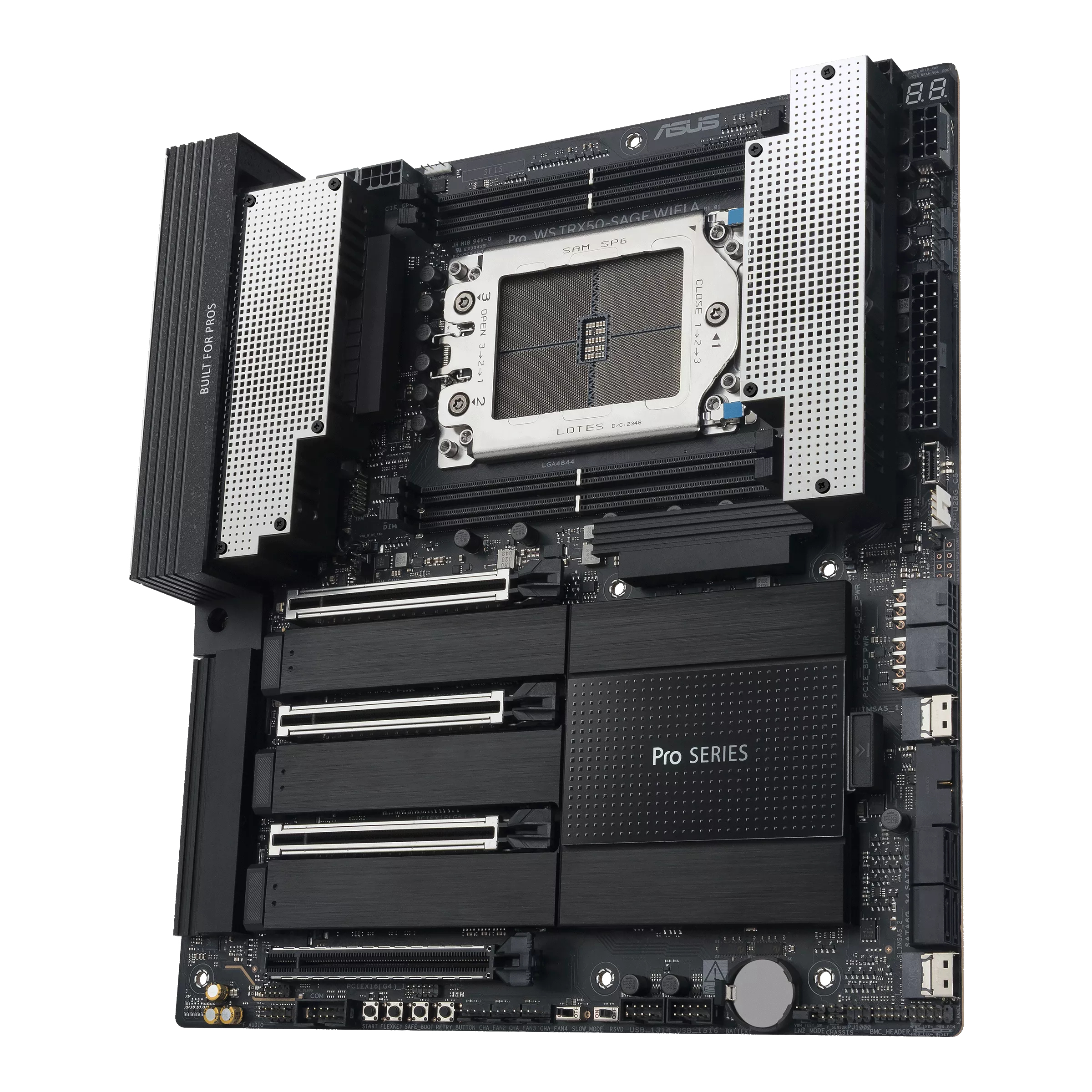 ASUS PRO WS TRX50-SAGE WIFI A Mainboard SSI CEB Socket sTR5 WiFi 7 DDR5 Schwarz