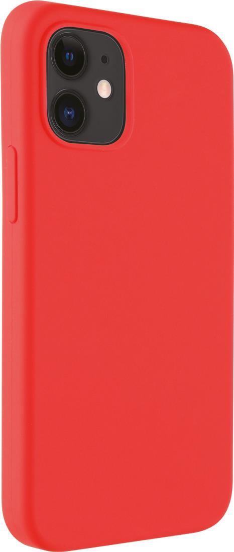 Vivanco Hype. Etui-Typ: Cover, Markenkompatibilität: Apple, Kompatibilität: iPhone 12 mini, Maximale Bildschirmgröße: 13,7 cm (5.4" ), Oberflächenfärbung: Einfarbig, Produktfarbe: Rot (62148)