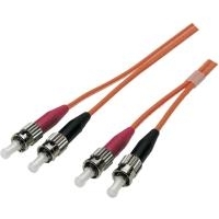 EFB-Elektronik Duplex Jumper ST-ST 50/125µ, OM2, LSZH, orange, 3.0mm, 5m Hersteller: EFB Elektronik (O6013.5)