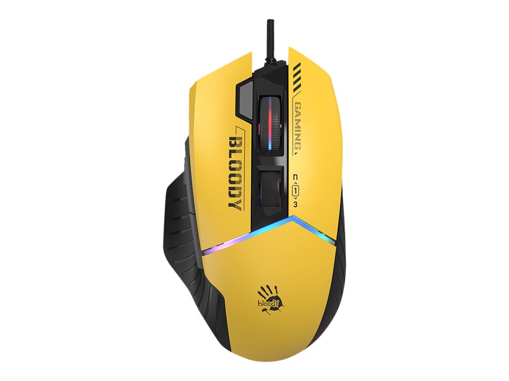 Bloody W95 Max Sports Gaming-Maus USB Sport Lime