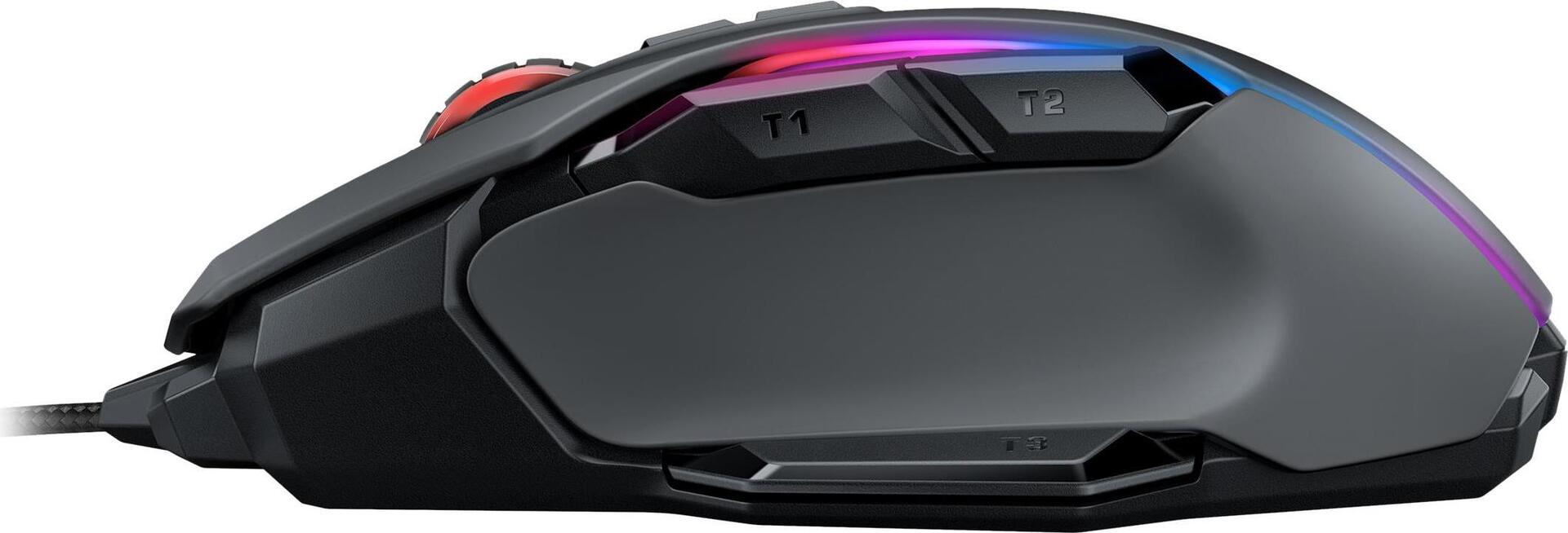 ROCCAT Kone AIMO Gaming-Maus kabelgebunden USB Schwarz