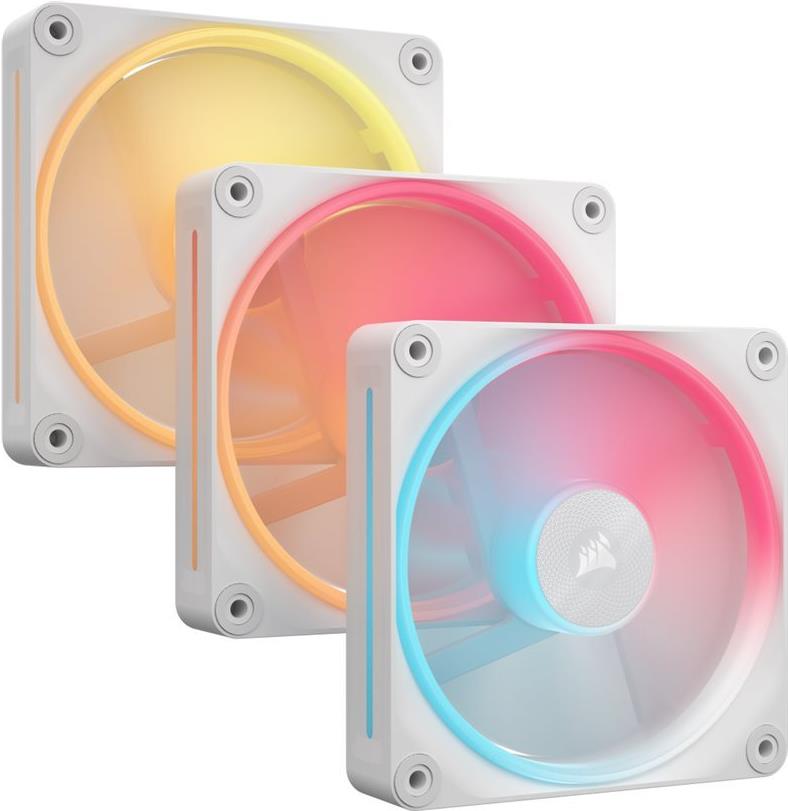 CORSAIR Lüfter 120*120*25 LX120-R RGB iCUE Link Triple (W) (CO-9051054-WW)