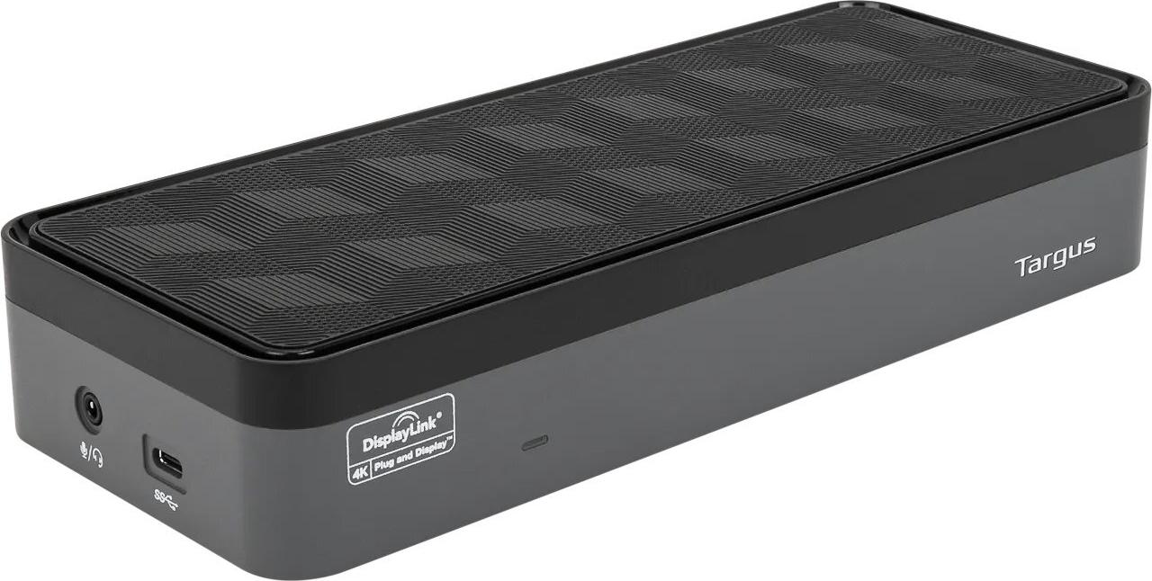 Targus Universal USB-C Quad 4K Dockingstation mit 100W Power Delivery Schwarz