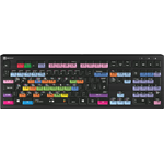 Logickeyboard LKB-FLS-A2PC-UK Tastatur USB QWERTY UK Englisch Schwarz (LKB-FLS-A2PC-UK)