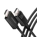AXAGON RVD-HI20C2 DisplayPort auf HDMI 2.0 Adapter - 1.8m (RVD-HI20C2)
