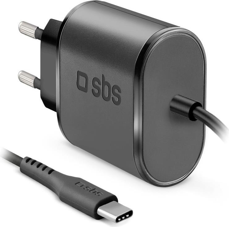 SBS TETRTC3AUL Ladegerät für Mobilgeräte Schwarz Indoor (TETRTC3AUL)