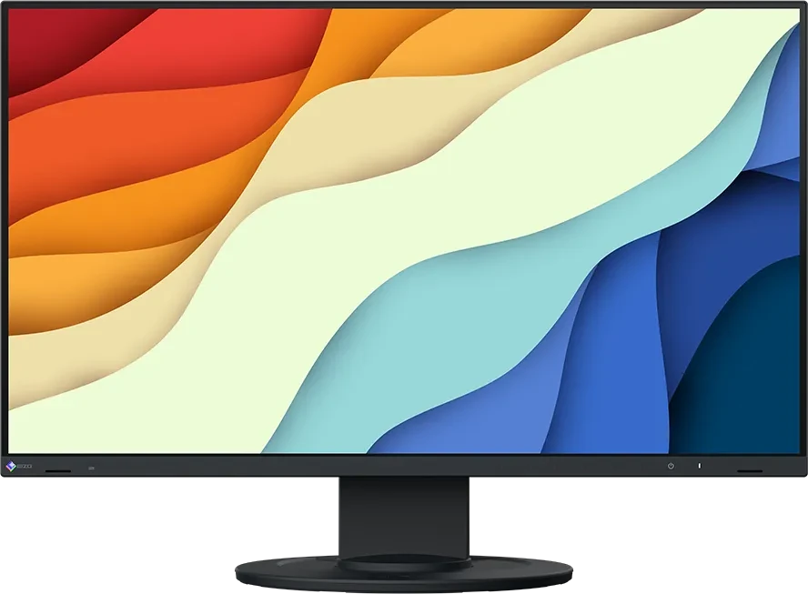 EIZO FlexScan EV2400R-BK 23.8" Full HD Monitor 100Hz IPS Schwarz (EV2400R-BK)