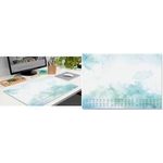 sigel Papier-Schreibunterlage "Watercolor Sea", 595 x 410 mm 30 Blatt, 80 g/qm, geleimt, mit 3-Jahres-Kalendarium, - 1 Stück (HO314)
