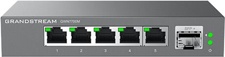 Grandstream Networks GWN7700M Netzwerk-Switch Unmanaged 2.5G Ethernet (100/1000/2500) Schwarz (GWN7700M)