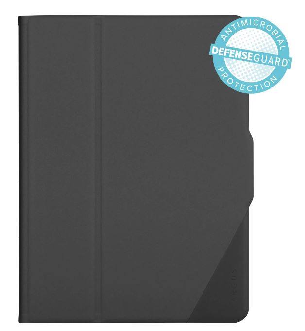 Targus Antimikrobielles Versavu™ Slim Case für iPad® (9./8./7. Generation) 10.2" , iPad Air® 10.5" und iPad Pro® 10.5" - Schwarz
