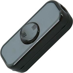 Kopp Schnurschalter Schwarz 1 x Aus/Ein 10 A 193605002 1 St. (193605002)