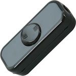 Kopp Schnurschalter Schwarz 1 x Aus/Ein 10 A 193605002 1 St. (193605002)