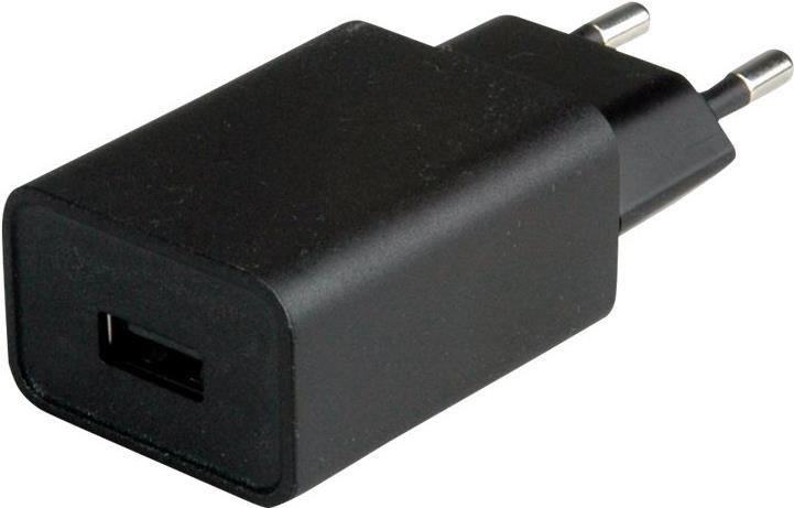 VALUE USB Charger mit Euro-Stecker, 1-Port, 12W (19.99.1093)