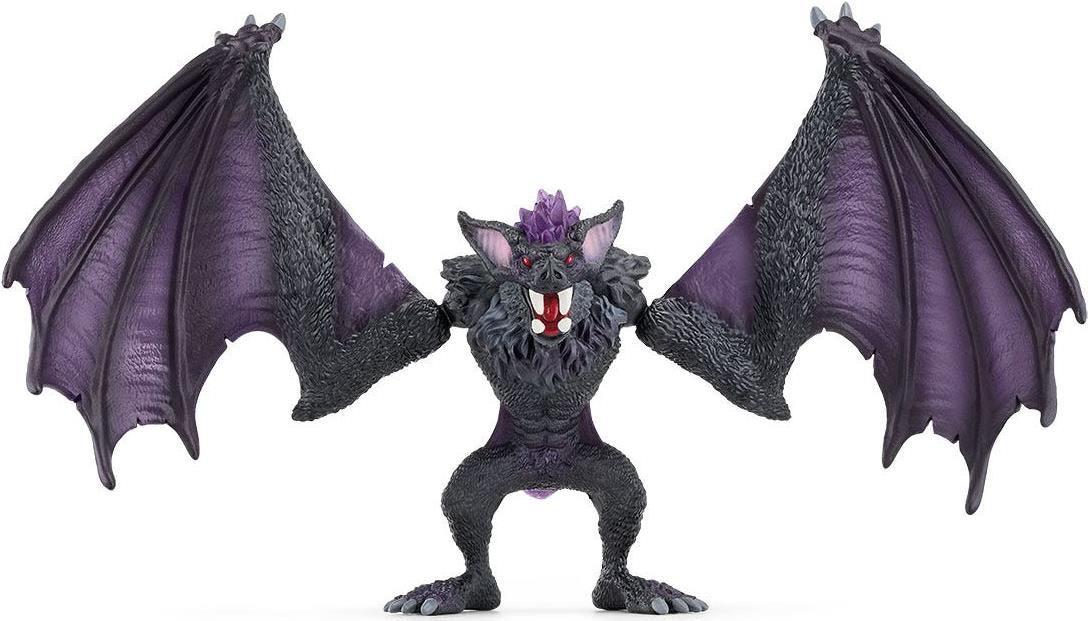 schleich ELDRADOR CREATURES Schattenfledermaus. Empfohlenes Alter in Jahren (mind.): 7 Jahr(e), Produktfarbe: Schwarz, Violett (70792)