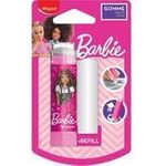 Maped Kunststoff-Radierer Barbie + Ersatzradierer, Blister im Lippenstiftformat, Radierer über Drehsystem heraus - 1 Stück (152013)