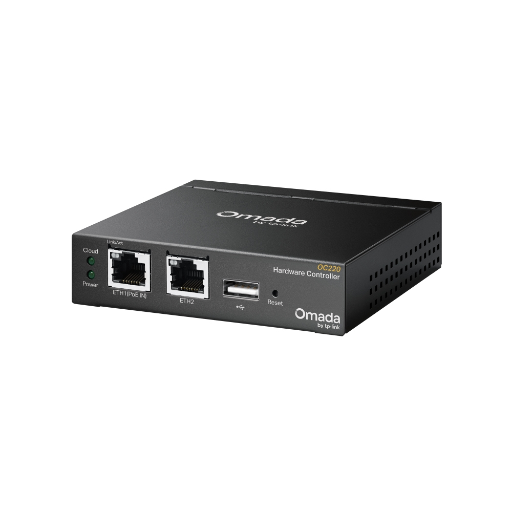 TP-LINK Omada OC220 Hardware-Controller, 1 GbE, PoE, Schwarz