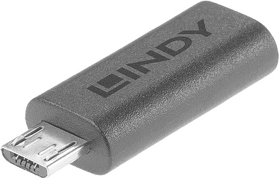 Lindy USB-Adapter USB-C (W) bis Micro-USB Type B (M) (41903)