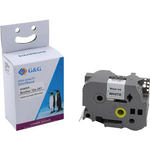 G + G Farbband G&G Brother TZe261 black/white (14975)